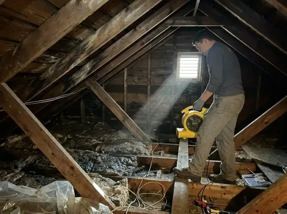 attic-water-damage-drying-proc-007 — frequently asked questions, Emergency Water Extraction & 24/7 Flood Response in Oakhurs…